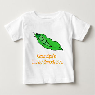 Grandpa's Little Sweet Pea Baby T-Shirt