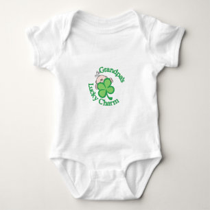 Grandpa's Lucky Charm Baby Bodysuit