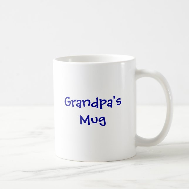 Grandpa's Mug ... Personalised photo mugs (Right)