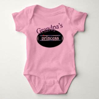 Grandpa's Princess Baby Outfit Baby Bodysuit