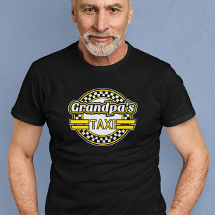 Grandpa's Taxi Logo T-Shirt