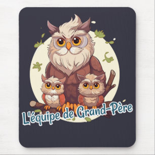 Grandpa's team mouse pad