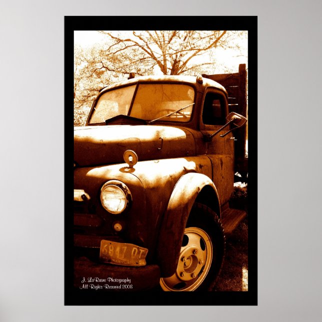 Grandpa's Truck Poster (Front)