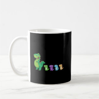 Grandpasaurus And Kids Personalised  Coffee Mug