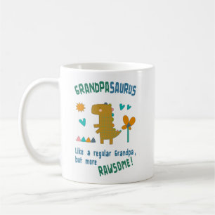 GrandpaSaurus Birthday or Father's Day Coffee Mug