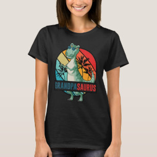 Grandpasaurus Dinosaur Grandpa Saurus Family Match T-Shirt