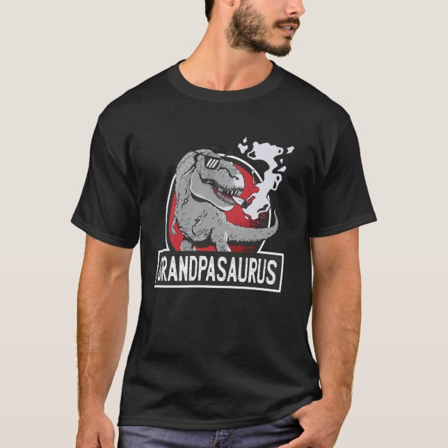 Grandpasaurus Dinosaur T-Shirt (Front)