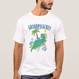Grandpasaurus Grandpa Saurus Vacation Family Match T-Shirt