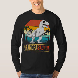 Grandpasaurus Rex Dinosaur Grandpa Saurus Family M T-Shirt