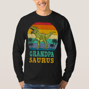 Grandpasaurus Rex Dinosaur Grandpa Saurus Family M T-Shirt