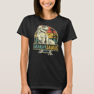 Grandpasaurus Rex Dinosaur Grandpa Saurus Family M T-Shirt