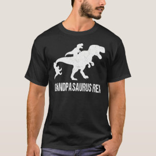 Grandpasaurus Rex Dinosaur Grandpa Saurus Family M T-Shirt