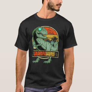 Grandpasaurus Rex Dinosaur Grandpa Saurus Family M T-Shirt