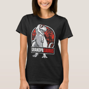 Grandpasaurus Rex Dinosaur Grandpa Saurus Family M T-Shirt