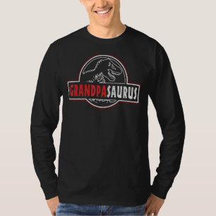 Grandpasaurus Rex Dinosaur Grandpa Saurus Family M T-Shirt