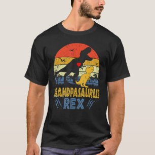 Grandpasaurus Rex Dinosaur Grandpa Saurus Family M T-Shirt