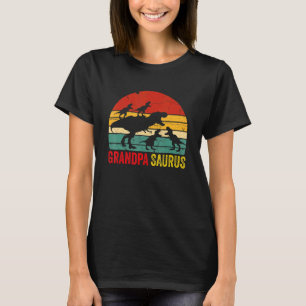 Grandpasaurus Rex Dinosaur Grandpa Saurus Family M T-Shirt