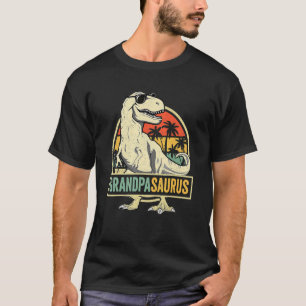 Grandpasaurus Rex Dinosaur Grandpa Saurus Family M T-Shirt