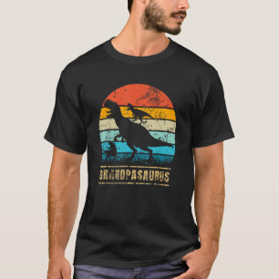 Grandpasaurus Rex Grandpa Saurus Dinosaur T-Shirt