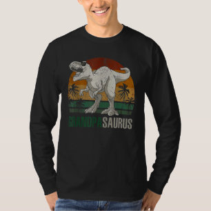 Grandpasaurus Rex Grandpa Saurus Family T-Shirt