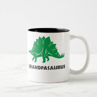 Grandpasaurus Stegosaurus dino grandpa mug cup