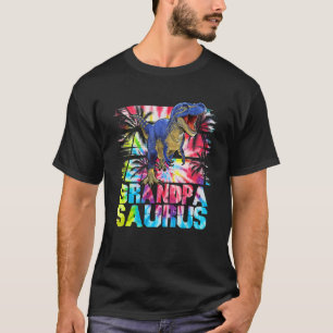 Grandpasaurus T Rex Dinosaur Grandpasaurus Matchin T-Shirt