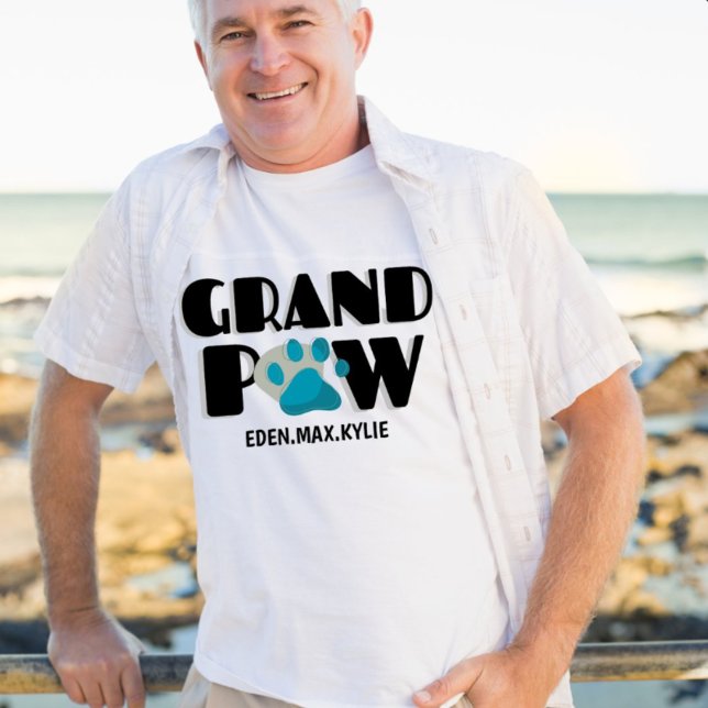 Grandpaw Shirt for Grandfather Fathers day   (Creator Uploaded)