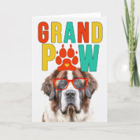 GrandPAW St Bernard GrandDOG Grandparents Day