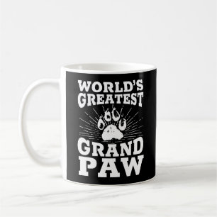 Grandpaw Worlds Greatest Grand Paw Funny Dogs Coffee Mug