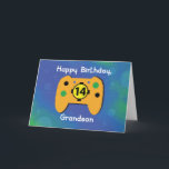 Grandson 14 Year Old Birthday Gamer Controller Card<br><div class="desc">When your grandson is a gamer hobbyist,  there is no reason not to give him this card for his upcoming 14th birthday. Just imagine the look on his face upon getting this once from you. This is surely a fun way to say happy birthday to him.</div>