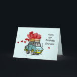 Grandson 36th Birthday Car Load of Hearts Card<br><div class="desc">Loads of love will be headed your grandson’s way on his 36th birthday once you send him this fun card that shows a card loaded with a large number of hearts for him to enjoy.</div>