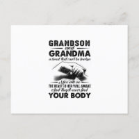 Grandson and grandma bond that cant be broken gift