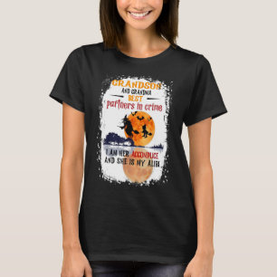 Grandson And Grandma Partners In Crime I Am Her Ac T-Shirt