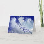 Grandson birthday card with white horses<br><div class="desc"></div>