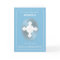 Grandson Custom Name Communion Blue with Cross