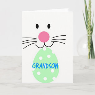 Grandson Easter Egg Card