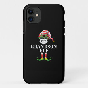 Grandson Elf Matching Christmas iPhone 11 Case