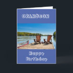 **GRANDSON** ENJOY YOUR BIRTHDAY CARD<br><div class="desc">WHAT A GREAT WAY TO SAY HAPPY BIRTHDAY DON'T YOU THINK? AND THIS ONE IS JUST THAT AND MORE!!!! THANK YOU FOR STOPPING BY ONE OF MY EIGHT STORES!</div>