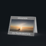 *GRANDSON* ENJOY YOUR BIRTHDAY OUT ON THE WATER  CARD<br><div class="desc">WHAT AN AWESOME WAY  TO SAY "HAPPY BIRTHDAY" TO A FRIEND OR A FAMILY MEMBER WHO LOVE THE WATER AND BEING OUT ON IT AS MUCH AS THEY CAN!!!! THANKS FOR STOPPING BY 1 OF MY 8 STORES!!</div>