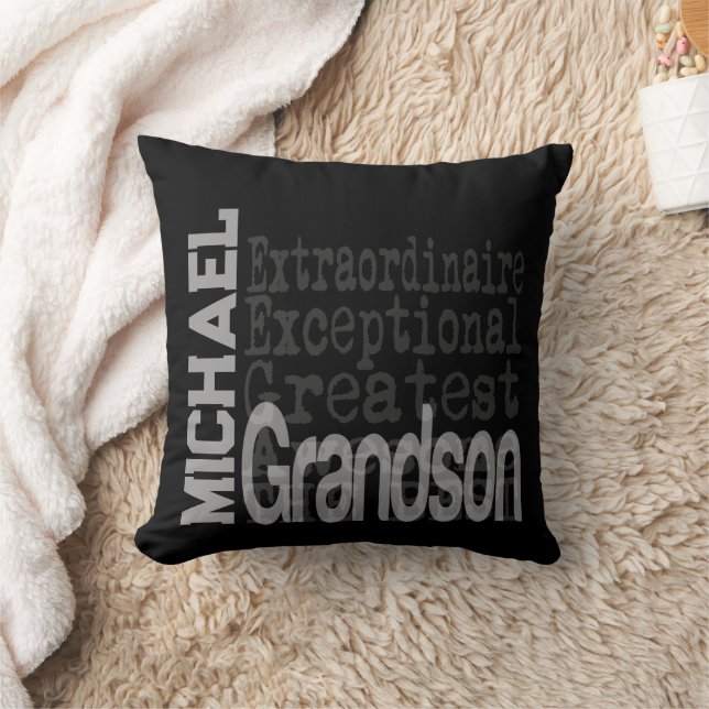 Grandson Extraordinaire CUSTOM Cushion (Blanket)