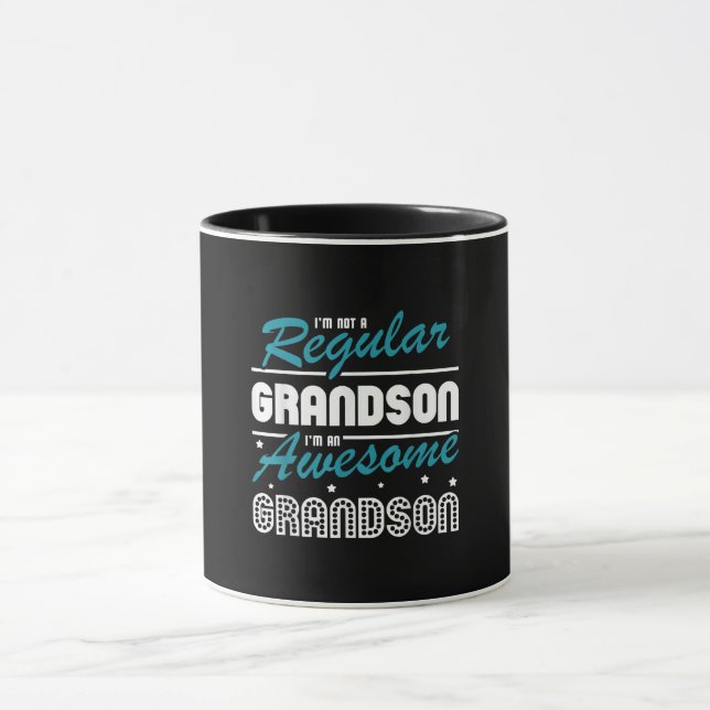 Grandson Gift | Im Not A Regular Grandson Mug (Center)