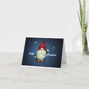 Grandson Gnome Christmas Holiday Card