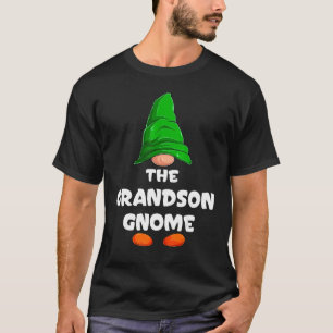 Grandson Gnome Matching Family Group Christmas Par T-Shirt