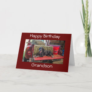 ***GRANDSON*** HAPPY BIRTHDAY CARD