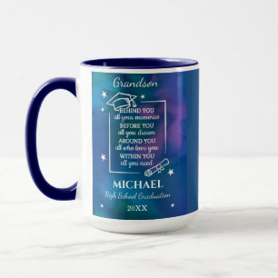 Grandson High School Graduation Custom Name Year  Mug