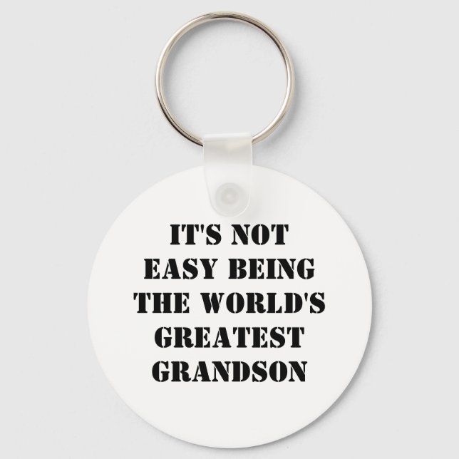 Grandson Key Ring (Front)