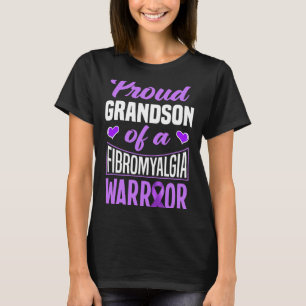 Grandson Of A Fibromyalgia Warrior  T-Shirt