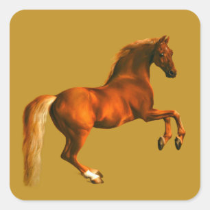 Grandson of the Godolphin Arabian, Whistlejacket Square Sticker