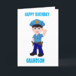 GRANDSON ON YOUR BIRTHDAY! CARD<br><div class="desc">THANK U FOR STOPPING BY ONE OF MY EIGHT STORES!!!!</div>