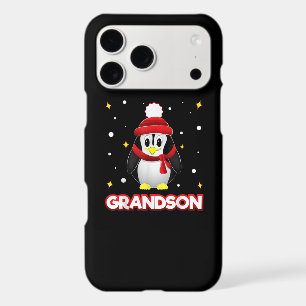 Grandson Penguin Christmas Family Matching Xmas